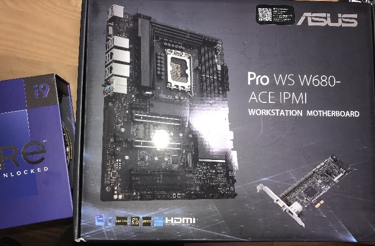 motherboard case view